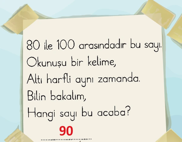 2. Sınıf Matematik Ders Kitabı Sayfa 70 Cevapları